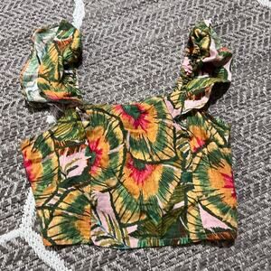 Cynthia rowley crop top sz M